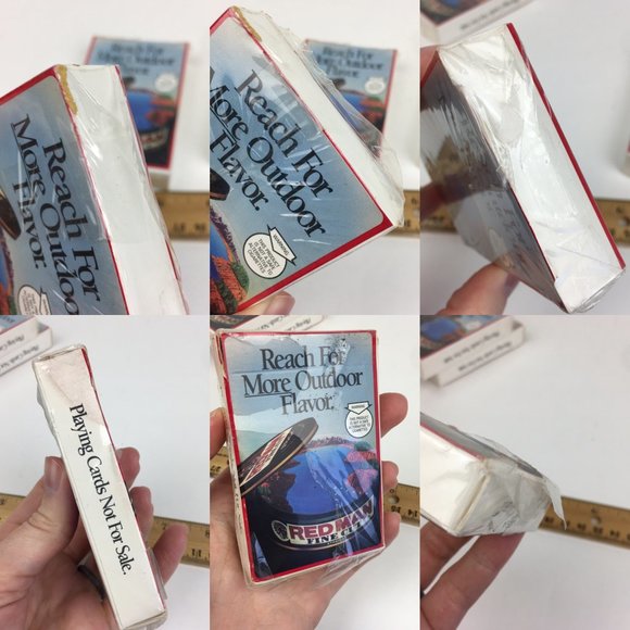 3 Vtg Mostly Sealed Redman Fine Cut Tobacco Playing Cards 1 Harolds‎ Club Reno - Picture 8 of 8